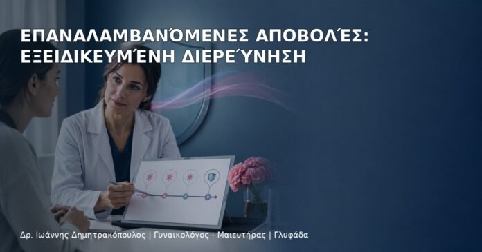 Επαναλαμβανόμενες Αποβολές: Εξειδικευμένη Διερεύνηση - Δρ. Ιωάννης Δημητρακόπουλος