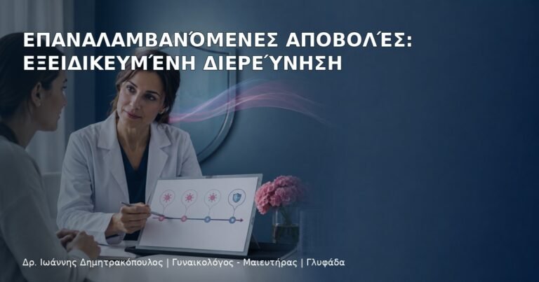 Επαναλαμβανόμενες Αποβολές: Εξειδικευμένη Διερεύνηση - Δρ. Ιωάννης Δημητρακόπουλος