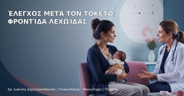 Έλεγχος μετά τον Τοκετό: Φροντίδα Λεχωίδας - Δρ. Ιωάννης Δημητρακόπουλος