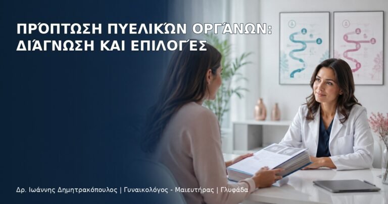 Πρόπτωση Πυελικών Οργάνων: Διάγνωση και Επιλογές - Δρ. Ιωάννης Δημητρακόπουλος