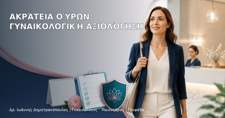 Ακράτεια Ούρων: Γυναικολογική Αξιολόγηση - Δρ. Ιωάννης Δημητρακόπουλος