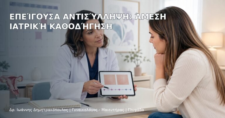 Επείγουσα Αντισύλληψη: Άμεση Ιατρική Καθοδήγηση - Δρ. Ιωάννης Δημητρακόπουλος