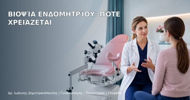 Βιοψία Ενδομητρίου: Πότε Χρειάζεται - Δρ. Ιωάννης Δημητρακόπουλος