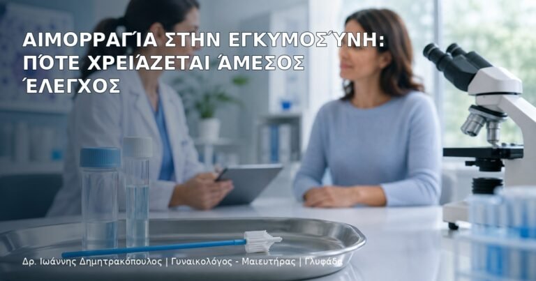 Αιμορραγία στην Εγκυμοσύνη: Πότε Χρειάζεται Άμεσος Έλεγχος - Δρ. Ιωάννης Δημητρακόπουλος