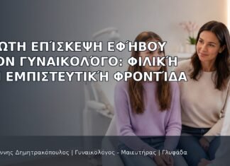 Πρώτη Επίσκεψη Εφήβου στον Γυναικολόγο: Φιλική και Εμπιστευτική Φροντίδα Πρώτη Επίσκεψη Εφήβου στον Γυναικολόγο: Φιλική και Εμπιστευτική Φροντίδα - Δρ. Ιωάννης Δημητρακόπουλος