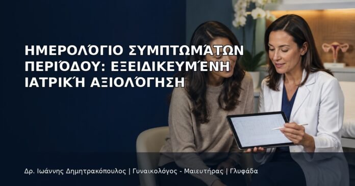 Ημερολόγιο Συμπτωμάτων Περιόδου: Εξειδικευμένη Ιατρική Αξιολόγηση - Δρ. Ιωάννης Δημητρακόπουλος