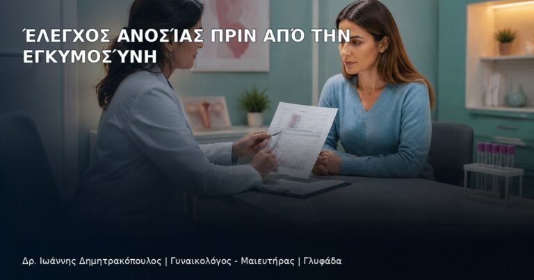 Έλεγχος Ανοσίας πριν από την Εγκυμοσύνη - Δρ. Ιωάννης Δημητρακόπουλος
