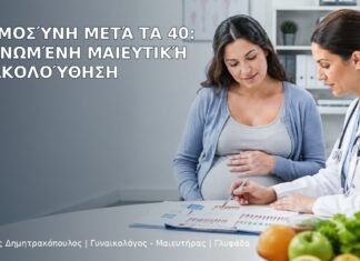 Εγκυμοσύνη μετά τα 40: Οργανωμένη Μαιευτική Παρακολούθηση - Δρ. Ιωάννης Δημητρακόπουλος