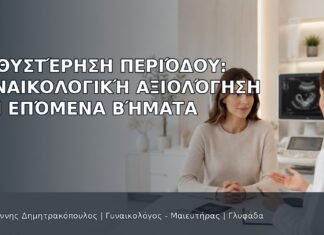 Καθυστέρηση Περιόδου: Γυναικολογική Αξιολόγηση και Επόμενα Βήματα Καθυστέρηση Περιόδου: Γυναικολογική Αξιολόγηση και Επόμενα Βήματα - Δρ. Ιωάννης Δημητρακόπουλος