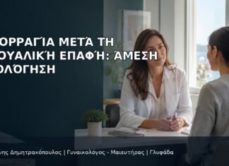 Αιμορραγία μετά τη Σεξουαλική Επαφή: Άμεση Αξιολόγηση Αιμορραγία μετά τη Σεξουαλική Επαφή: Άμεση Αξιολόγηση - Δρ. Ιωάννης Δημητρακόπουλος