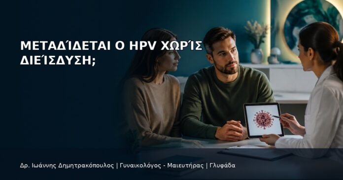 Μεταδίδεται ο HPV χωρίς Διείσδυση; Μεταδίδεται ο HPV χωρίς Διείσδυση; - Δρ. Ιωάννης Δημητρακόπουλος