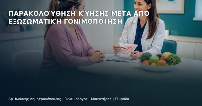 Παρακολούθηση Κύησης μετά από Εξωσωματική Γονιμοποίηση Παρακολούθηση Κύησης μετά από Εξωσωματική Γονιμοποίηση - Δρ. Ιωάννης Δημητρακόπουλος