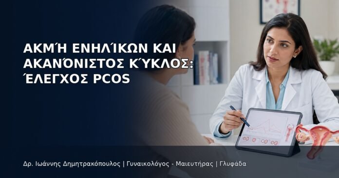 Ακμή Ενηλίκων και Ακανόνιστος Κύκλος: Έλεγχος PCOS Ακμή Ενηλίκων και Ακανόνιστος Κύκλος: Έλεγχος PCOS - Δρ. Ιωάννης Δημητρακόπουλος