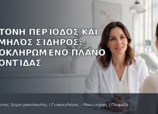 Έντονη Περίοδος και Χαμηλός Σίδηρος: Ολοκληρωμένο Πλάνο Φροντίδας Έντονη Περίοδος και Χαμηλός Σίδηρος: Ολοκληρωμένο Πλάνο Φροντίδας - Δρ. Ιωάννης Δημητρακόπουλος