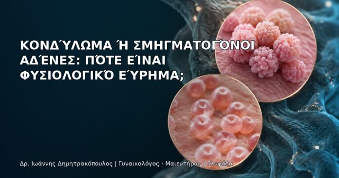 Κονδύλωμα ή Σμηγματογόνοι Αδένες: Πότε Είναι Φυσιολογικό Εύρημα; - Δρ. Ιωάννης Δημητρακόπουλος