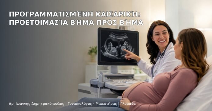 Προγραμματισμένη Καισαρική: Προετοιμασία Βήμα προς Βήμα Προγραμματισμένη Καισαρική: Προετοιμασία Βήμα προς Βήμα - Δρ. Ιωάννης Δημητρακόπουλος