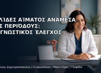 Κηλίδες Αίματος ανάμεσα στις Περιόδους: Διαγνωστικός Έλεγχος - Δρ. Ιωάννης Δημητρακόπουλος