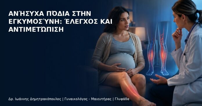Ανήσυχα Πόδια στην Εγκυμοσύνη: Έλεγχος και Αντιμετώπιση Ανήσυχα Πόδια στην Εγκυμοσύνη: Έλεγχος και Αντιμετώπιση - Δρ. Ιωάννης Δημητρακόπουλος