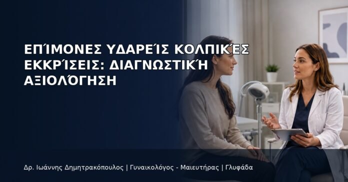 Επίμονες Υδαρείς Κολπικές Εκκρίσεις: Διαγνωστική Αξιολόγηση - Δρ. Ιωάννης Δημητρακόπουλος