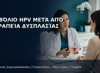 Εμβόλιο HPV μετά από Θεραπεία Δυσπλασίας - Δρ. Ιωάννης Δημητρακόπουλος
