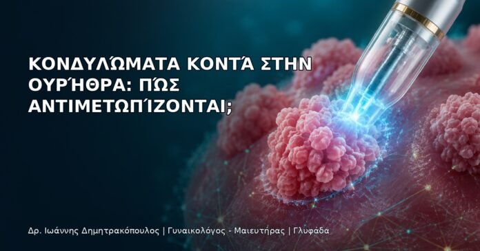 Κονδυλώματα κοντά στην Ουρήθρα: Πώς Αντιμετωπίζονται; Κονδυλώματα κοντά στην Ουρήθρα: Πώς Αντιμετωπίζονται; - Δρ. Ιωάννης Δημητρακόπουλος