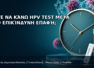 Πότε να Κάνω HPV Test μετά από Επικίνδυνη Επαφή; - Δρ. Ιωάννης Δημητρακόπουλος