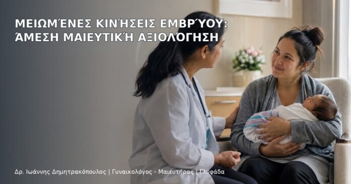 Μειωμένες Κινήσεις Εμβρύου: Άμεση Μαιευτική Αξιολόγηση - Δρ. Ιωάννης Δημητρακόπουλος