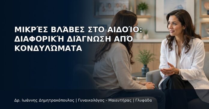 Μικρές Βλάβες στο Αιδοίο: Διαφορική Διάγνωση από Κονδυλώματα - Δρ. Ιωάννης Δημητρακόπουλος