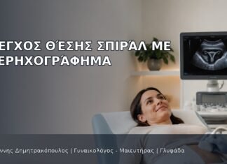Έλεγχος Θέσης Σπιράλ με Υπερηχογράφημα Έλεγχος Θέσης Σπιράλ με Υπερηχογράφημα - Δρ. Ιωάννης Δημητρακόπουλος