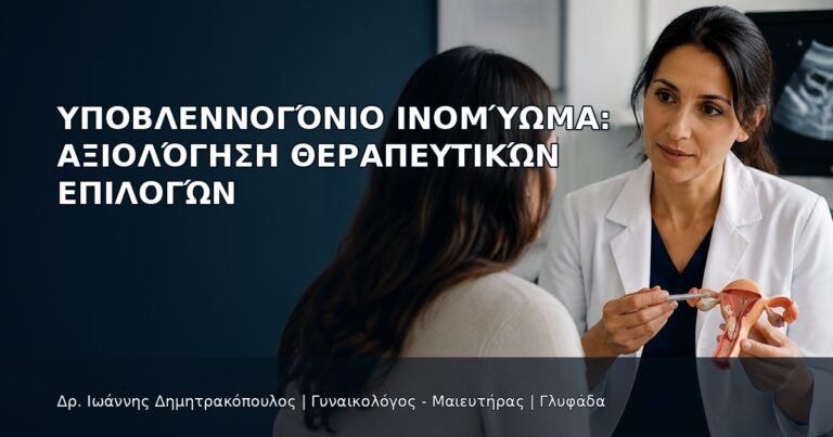 Υποβλεννογόνιο Ινομύωμα: Αξιολόγηση Θεραπευτικών Επιλογών - Δρ. Ιωάννης Δημητρακόπουλος