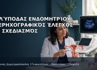 Πολύποδας Ενδομητρίου: Υπερηχογραφικός Έλεγχος και Σχεδιασμός - Δρ. Ιωάννης Δημητρακόπουλος