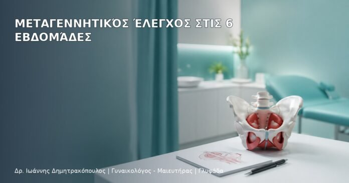 Μεταγεννητικός Έλεγχος στις 6 Εβδομάδες Μεταγεννητικός Έλεγχος στις 6 Εβδομάδες - Δρ. Ιωάννης Δημητρακόπουλος