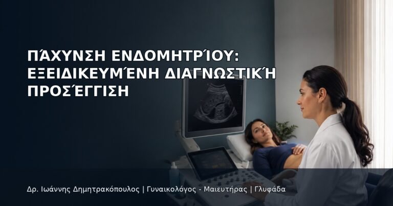 Πάχυνση Ενδομητρίου: Εξειδικευμένη Διαγνωστική Προσέγγιση - Δρ. Ιωάννης Δημητρακόπουλος