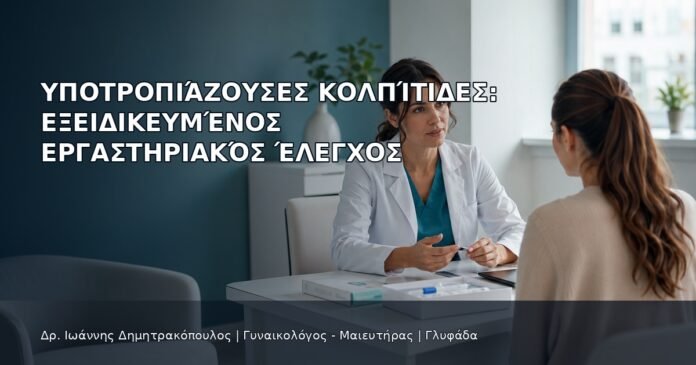 Υποτροπιάζουσες Κολπίτιδες: Εξειδικευμένος Εργαστηριακός Έλεγχος Υποτροπιάζουσες Κολπίτιδες: Εξειδικευμένος Εργαστηριακός Έλεγχος - Δρ. Ιωάννης Δημητρακόπουλος