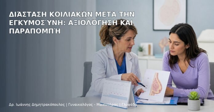 Διάσταση Κοιλιακών μετά την Εγκυμοσύνη: Αξιολόγηση και Παραπομπή Διάσταση Κοιλιακών μετά την Εγκυμοσύνη: Αξιολόγηση και Παραπομπή - Δρ. Ιωάννης Δημητρακόπουλος