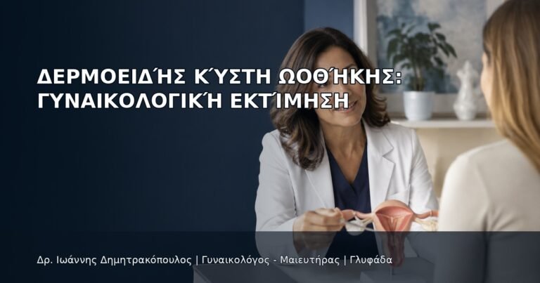 Δερμοειδής Κύστη Ωοθήκης: Γυναικολογική Εκτίμηση - Δρ. Ιωάννης Δημητρακόπουλος