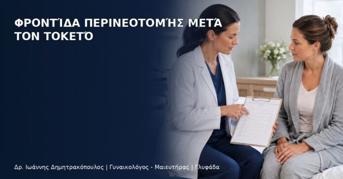 Φροντίδα Περινεοτομής μετά τον Τοκετό Φροντίδα Περινεοτομής μετά τον Τοκετό - Δρ. Ιωάννης Δημητρακόπουλος