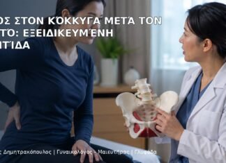 Πόνος στον Κόκκυγα μετά τον Τοκετό: Εξειδικευμένη Φροντίδα Πόνος στον Κόκκυγα μετά τον Τοκετό: Εξειδικευμένη Φροντίδα - Δρ. Ιωάννης Δημητρακόπουλος