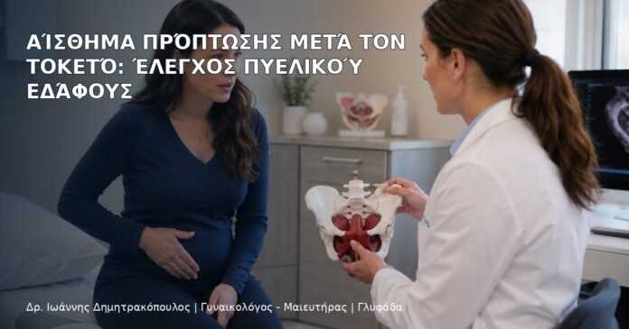 Αίσθημα Πρόπτωσης μετά τον Τοκετό: Έλεγχος Πυελικού Εδάφους - Δρ. Ιωάννης Δημητρακόπουλος