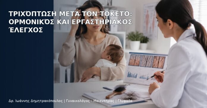 Τριχόπτωση μετά τον Τοκετό: Ορμονικός και Εργαστηριακός Έλεγχος Τριχόπτωση μετά τον Τοκετό: Ορμονικός και Εργαστηριακός Έλεγχος - Δρ. Ιωάννης Δημητρακόπουλος