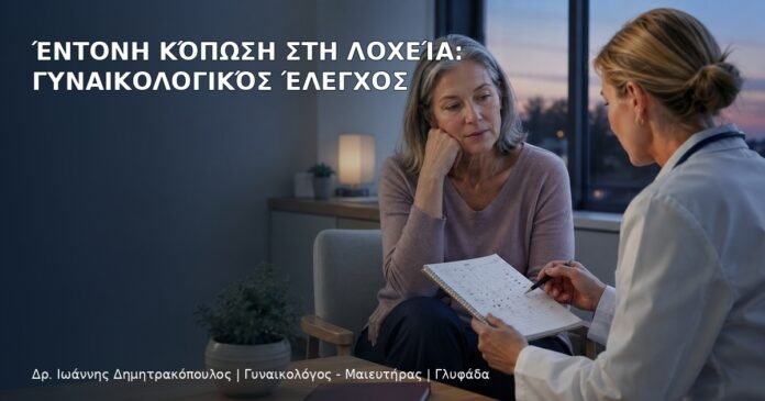 Έντονη Κόπωση στη Λοχεία: Γυναικολογικός Έλεγχος Έντονη Κόπωση στη Λοχεία: Γυναικολογικός Έλεγχος - Δρ. Ιωάννης Δημητρακόπουλος