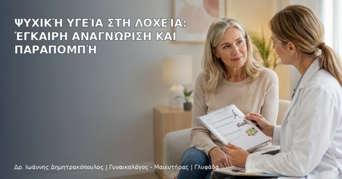 Ψυχική Υγεία στη Λοχεία: Έγκαιρη Αναγνώριση και Παραπομπή Ψυχική Υγεία στη Λοχεία: Έγκαιρη Αναγνώριση και Παραπομπή - Δρ. Ιωάννης Δημητρακόπουλος