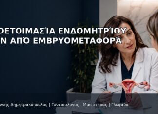 Προετοιμασία Ενδομητρίου πριν από Εμβρυομεταφορά Προετοιμασία Ενδομητρίου πριν από Εμβρυομεταφορά - Δρ. Ιωάννης Δημητρακόπουλος
