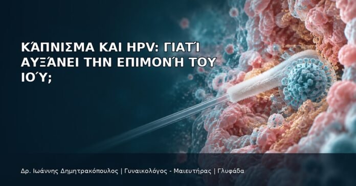 Κάπνισμα και HPV: Γιατί Αυξάνει την Επιμονή του Ιού; Κάπνισμα και HPV: Γιατί Αυξάνει την Επιμονή του Ιού; - Δρ. Ιωάννης Δημητρακόπουλος
