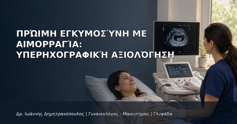 Πρώιμη Εγκυμοσύνη με Αιμορραγία: Υπερηχογραφική Αξιολόγηση - Δρ. Ιωάννης Δημητρακόπουλος