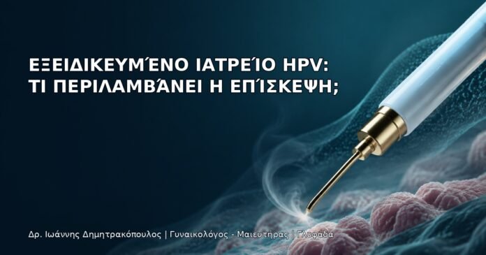 Εξειδικευμένο Ιατρείο HPV: Τι Περιλαμβάνει η Επίσκεψη; Εξειδικευμένο Ιατρείο HPV: Τι Περιλαμβάνει η Επίσκεψη; - Δρ. Ιωάννης Δημητρακόπουλος