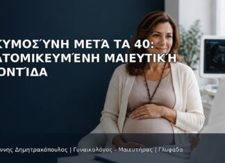 Εγκυμοσύνη μετά τα 40: Εξατομικευμένη Μαιευτική Φροντίδα Εγκυμοσύνη μετά τα 40: Εξατομικευμένη Μαιευτική Φροντίδα - Δρ. Ιωάννης Δημητρακόπουλος