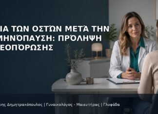 Υγεία των Οστών μετά την Εμμηνόπαυση: Πρόληψη Οστεοπόρωσης Υγεία των Οστών μετά την Εμμηνόπαυση: Πρόληψη Οστεοπόρωσης - Δρ. Ιωάννης Δημητρακόπουλος