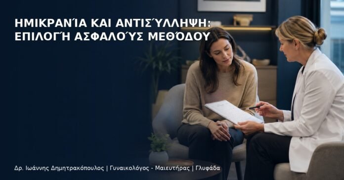 Ημικρανία και Αντισύλληψη: Επιλογή Ασφαλούς Μεθόδου Ημικρανία και Αντισύλληψη: Επιλογή Ασφαλούς Μεθόδου - Δρ. Ιωάννης Δημητρακόπουλος
