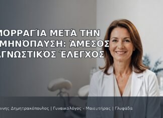 Αιμορραγία μετά την Εμμηνόπαυση: Άμεσος Διαγνωστικός Έλεγχος Αιμορραγία μετά την Εμμηνόπαυση: Άμεσος Διαγνωστικός Έλεγχος - Δρ. Ιωάννης Δημητρακόπουλος
